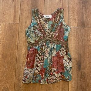 Multi colored blouse